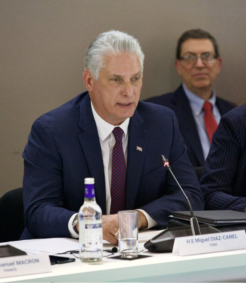Díaz-Canel: Urge un nuevo y más justo orden internacional