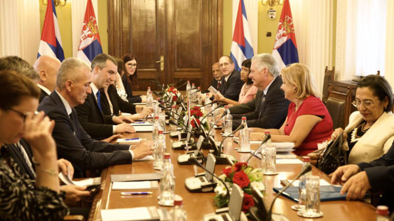 Cuba y Serbia por profundizar vínculos interparlamentarios