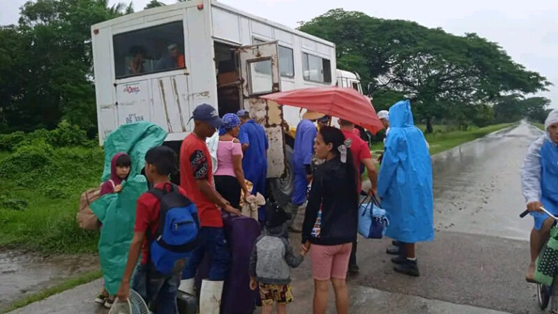 Patentizan solidaridad con familias afectadas por fuertes lluvias