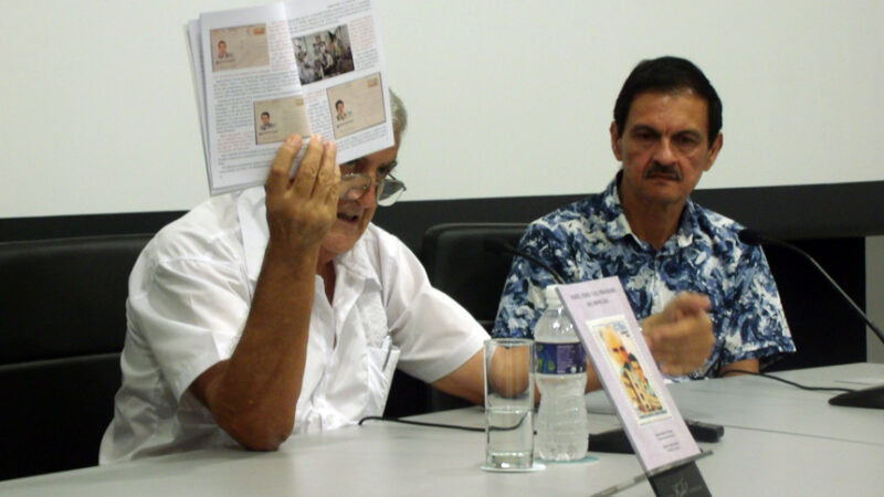 Presentan libro de historia de Cuba desde la óptica de la Filatelia