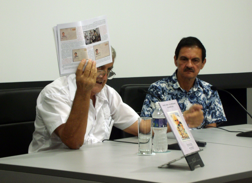 Presentan libro de historia de Cuba desde la óptica de la Filatelia