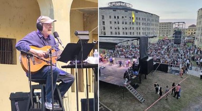 Trovador Silvio Rodríguez cerró Festival Isla Verde