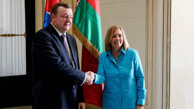 Repasan Cuba y Belarús estado de nexos bilaterales