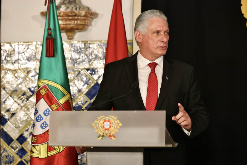 Presidente Díaz-Canel en Portugal: Que esta visita contribuya a ampliar las relaciones