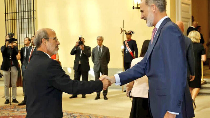 Recibe Rey de España a diputados cubanos en Asamblea de EuroLat