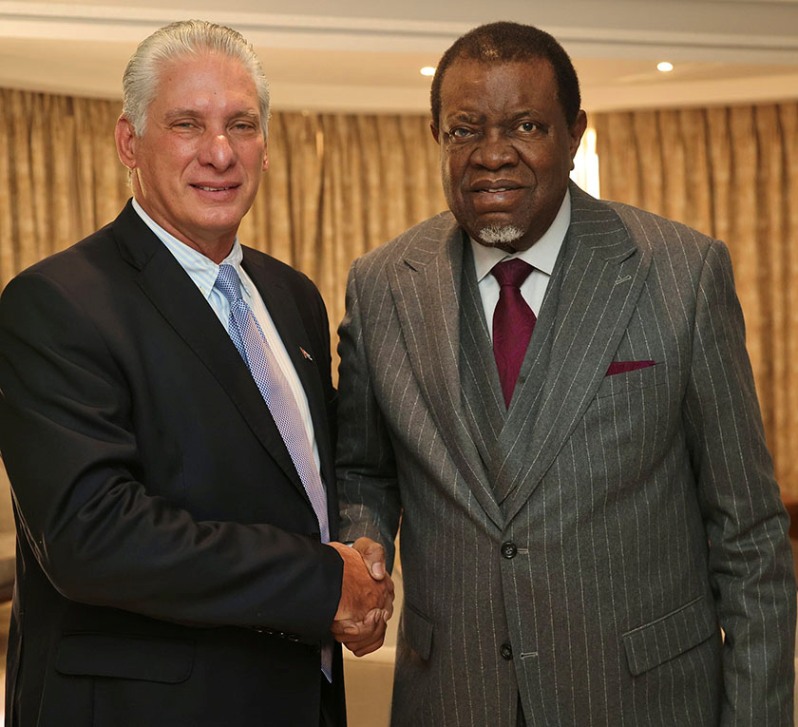 Culminó Presidente de Cuba gira por África