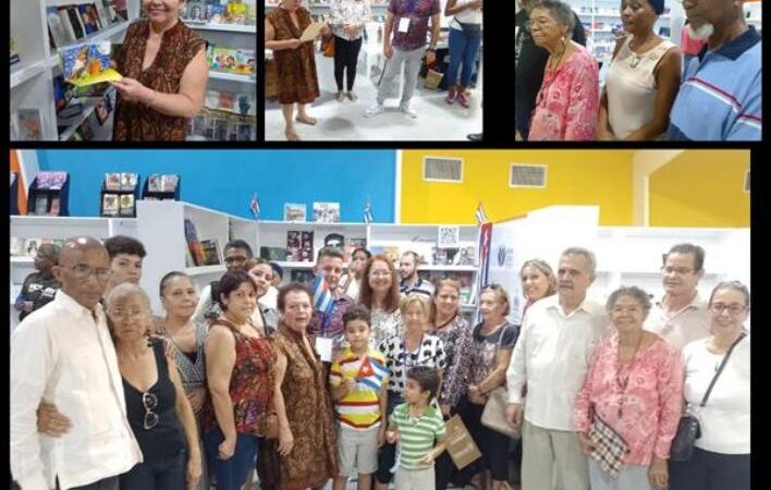 Intercambian con cubanos participantes en la Feria del Libro Dominicana