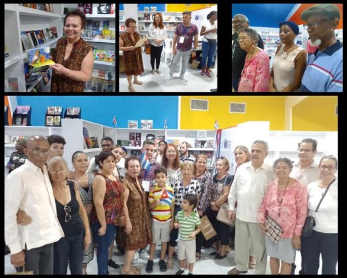 Intercambian con cubanos participantes en la Feria del Libro Dominicana