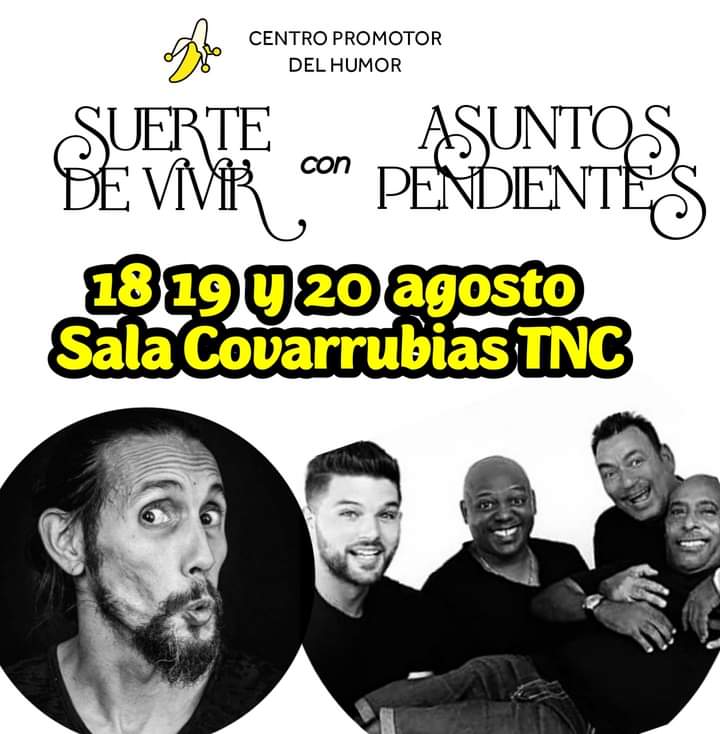 Espectáculo humorístico este fin de semana en el Teatro Nacional de Cuba