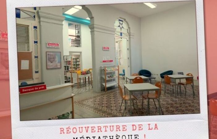 Reabrirá este lunes la Mediateca Aimé Césaire
