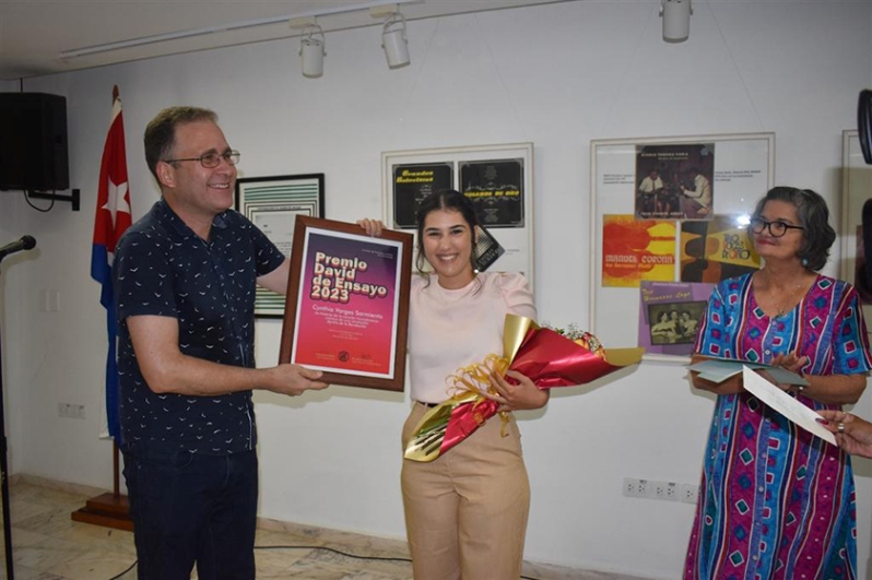 Entrega la Unión de Escritores y Artistas de Cuba premios David 2023