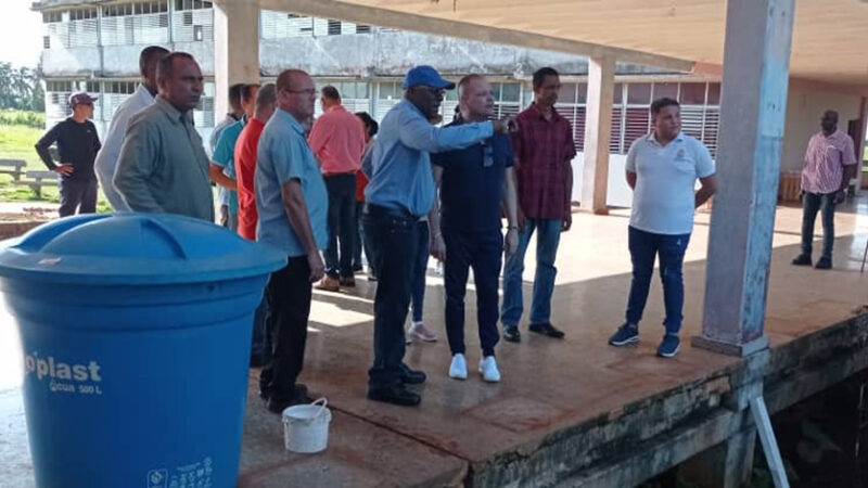 Visitó Vicepresidente cubano campamento de vida asistida Qisicuaba