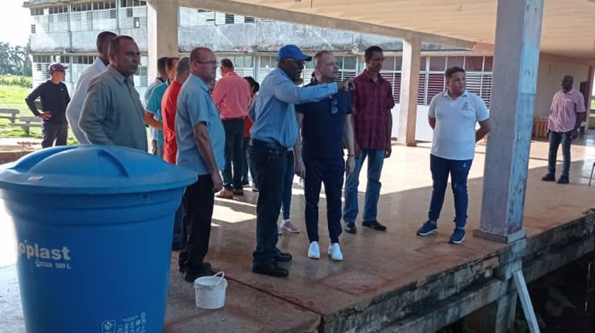 Visitó Vicepresidente cubano campamento de vida asistida Qisicuaba