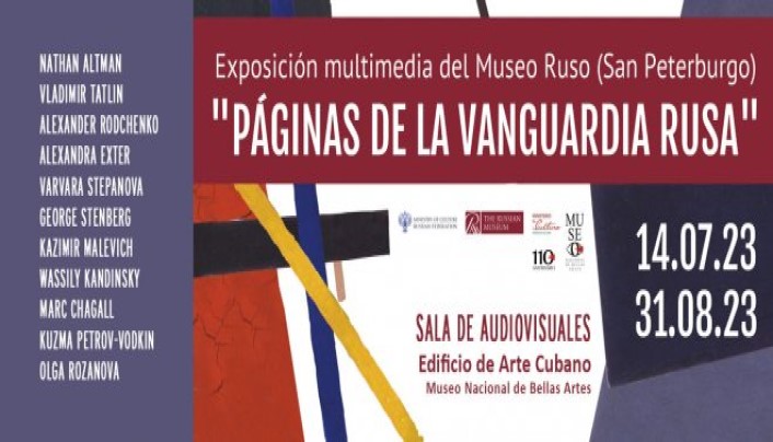Páginas de la Vanguardia rusa en Museo Bellas Artes de Cuba