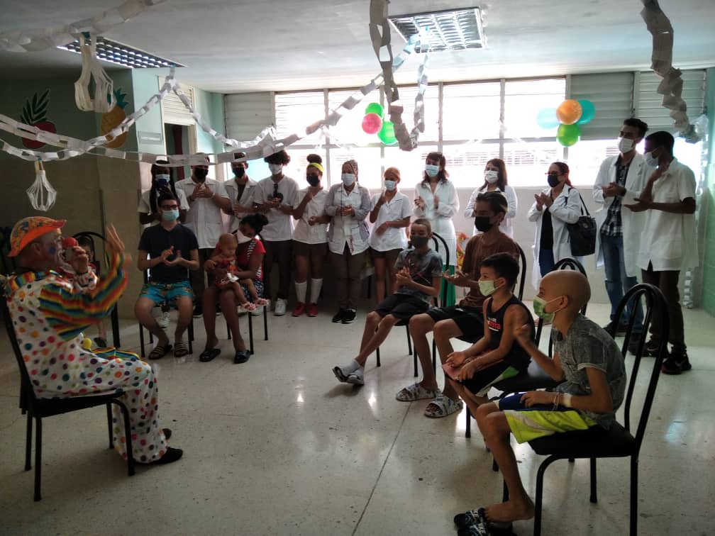 Una jornada de alegría en el Hospital Pediátrico Juan Manuel Márquez