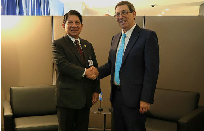 Dialogan Cuba y Nicaragua sobre estado de relaciones bilaterales