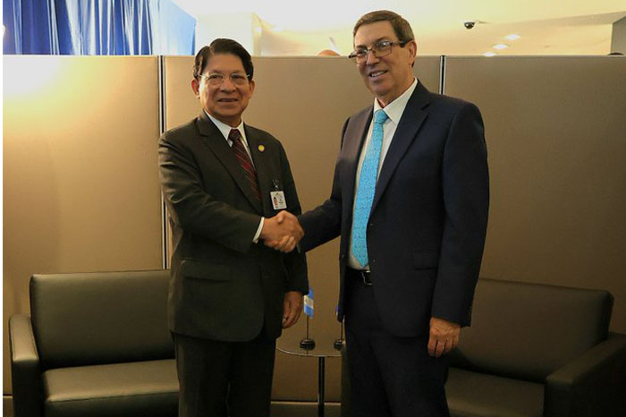 Dialogan Cuba y Nicaragua sobre estado de relaciones bilaterales