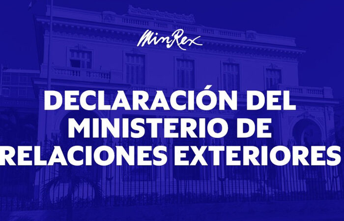 Declaración del Minrex por ataque terrorista a la Embajada cubana