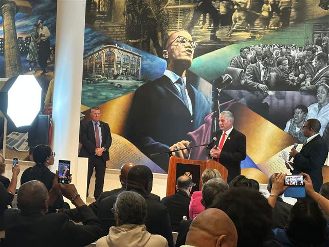 Presidente de Cuba enaltece en Nueva York legado de Malcolm X
