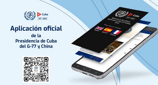 Actualizan aplicación oficial de la Presidencia de Cuba del G-77 y China