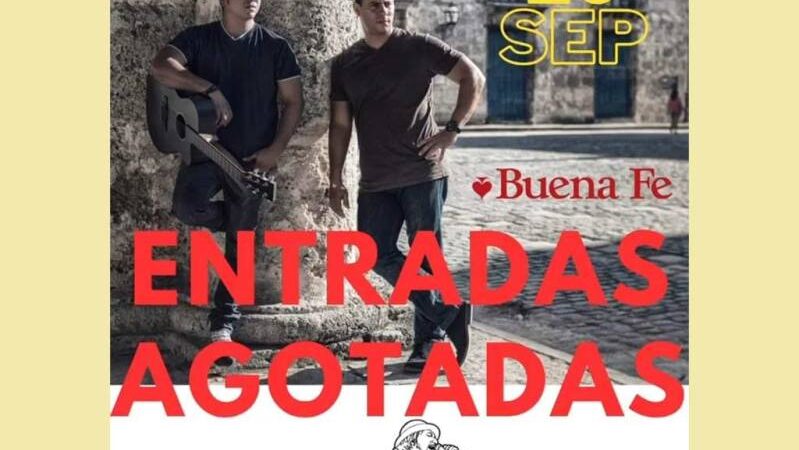 Regresa a Costa Rica el dúo cubano Buena Fe