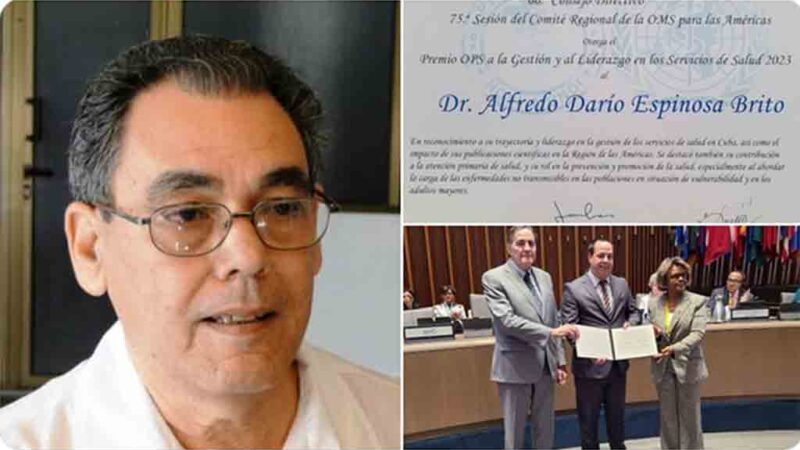 Agradecen Premio de OPS para doctor de Cuba