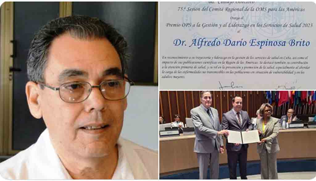 Agradecen Premio de OPS para doctor de Cuba