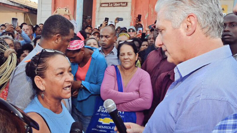 Presidente cubano chequea avances en acciones de recuperación