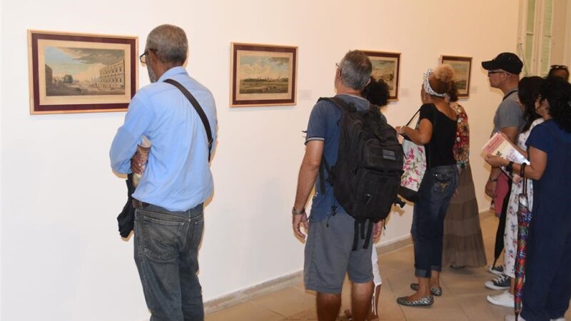 Inauguran muestra de grabados británicos en Cuba