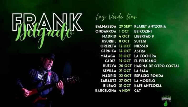 Comenzará este sábado gira por España el trovador cubano Frank Delgado
