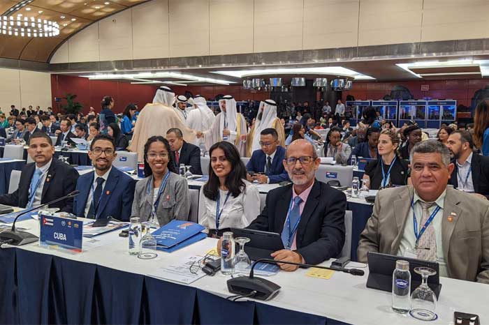 Participan cubanos en IX Conferencia Mundial de Jóvenes Parlamentarios