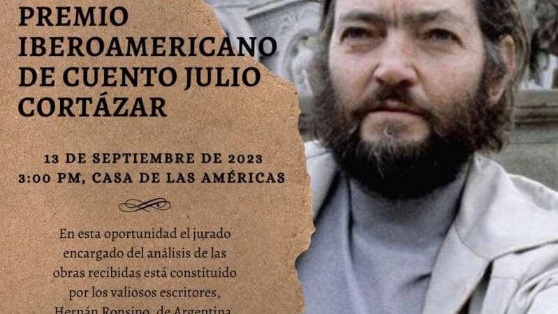 Darán a conocer este miércoles Premio Iberoamericano de Cuento Julio Cortázar