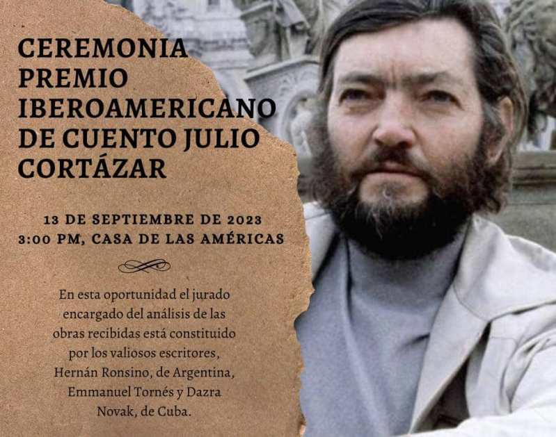 Darán a conocer este miércoles Premio Iberoamericano de Cuento Julio Cortázar