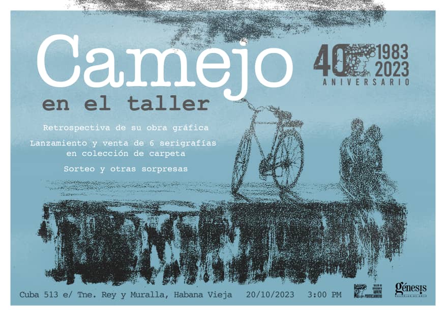 Inauguran exposiciones personales Camejo en el Taller y 90m + 10ª = JEFF