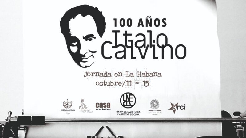 Novela Chérie en Sábado del Libro por el centenario del natalicio de Ítalo Calvino
