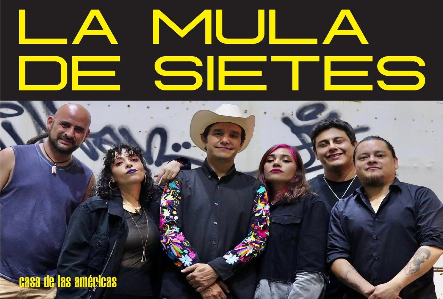 La Mula de Sietes en la Casa: la música y el verso, su Pase de Abordar