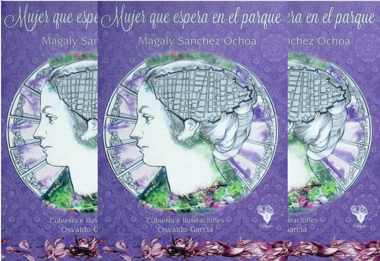 Mujer que espera en el parque