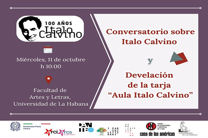 Inicia jornada en homenaje al centenario del natalicio de Italo Calvino