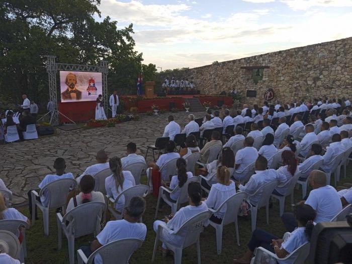 Preside Díaz-Canel acto conmemorativo por aniversario 155 del inicio de las luchas independentistas