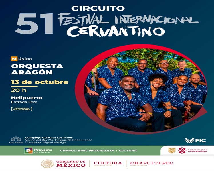 Concierto este viernes de la Orquesta Aragón en México
