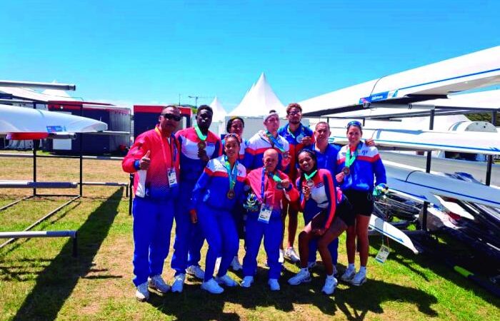 Obtiene Cuba dos nuevas medallas en las pruebas del Remo de Santiago 2023