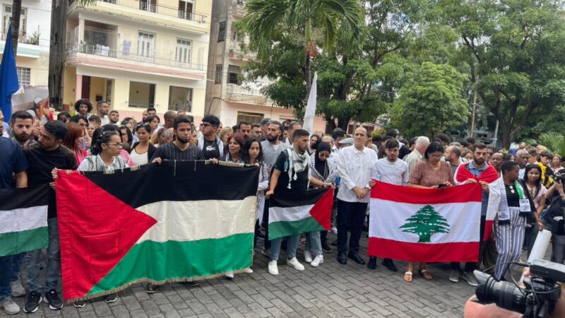 Reiteran en Cuba solidaridad con la causa palestina