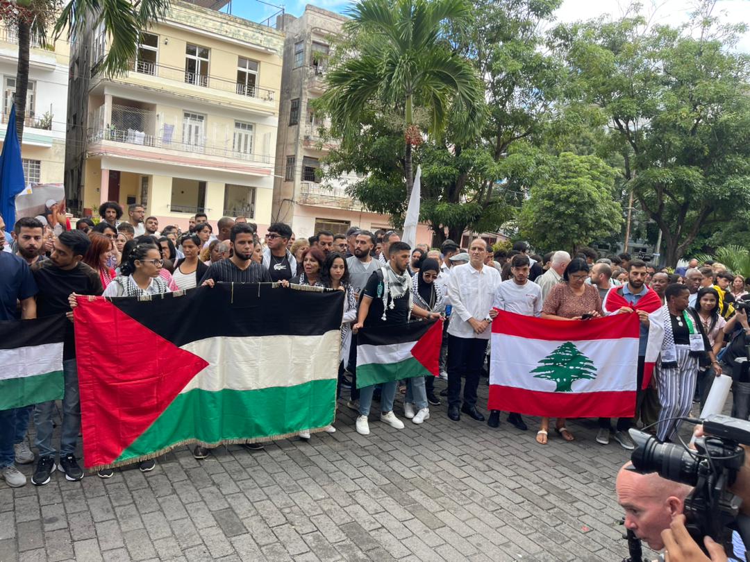 Reiteran en Cuba solidaridad con la causa palestina