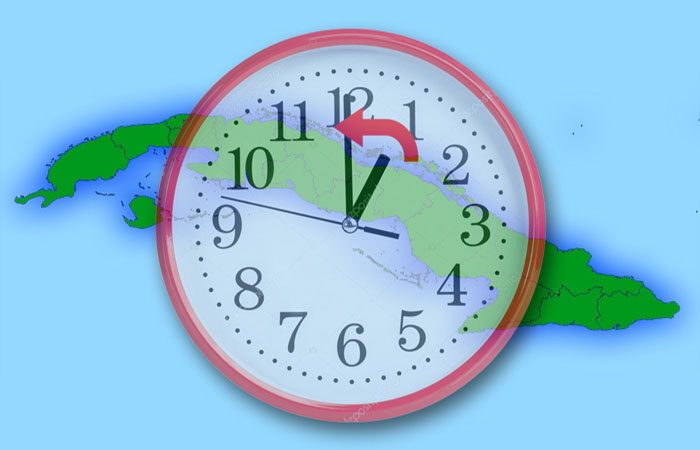 En vigor horario normal en Cuba este domingo por la madrugada