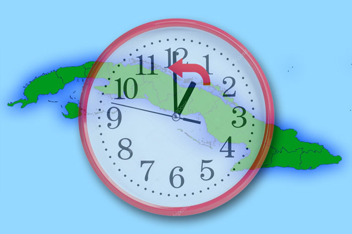 En vigor horario normal en Cuba este domingo por la madrugada