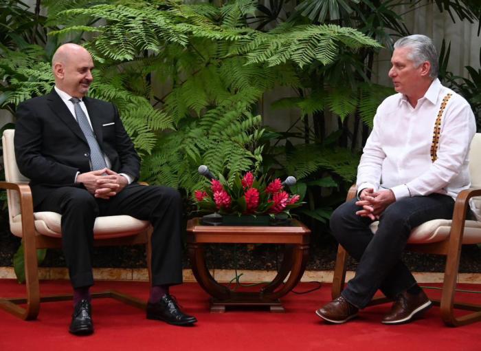 Reconoce Díaz-Canel misión exitosa del Embajador de Serbia en Cuba
