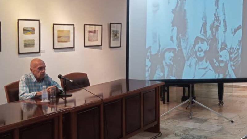 Homenaje a Fidel en la Unión de Escritores y Artistas de Cuba