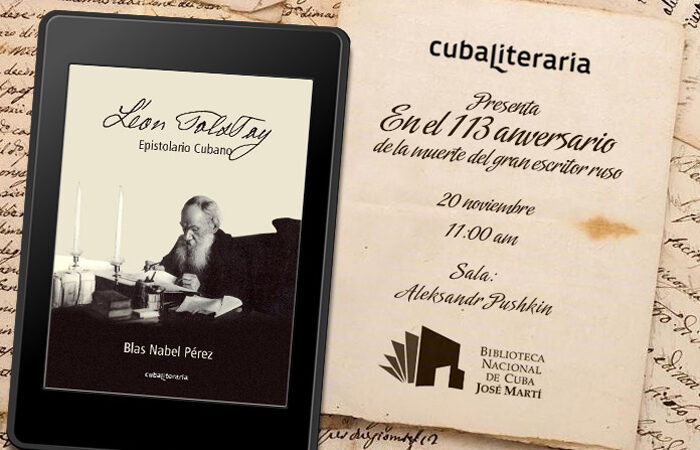 Presentarán libro en Cuba como homenaje al  escritor ruso León Tolstói