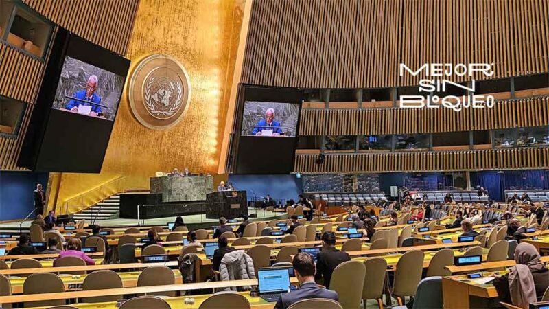 G-77 y China piden fin del bloqueo de EEUU contra Cuba