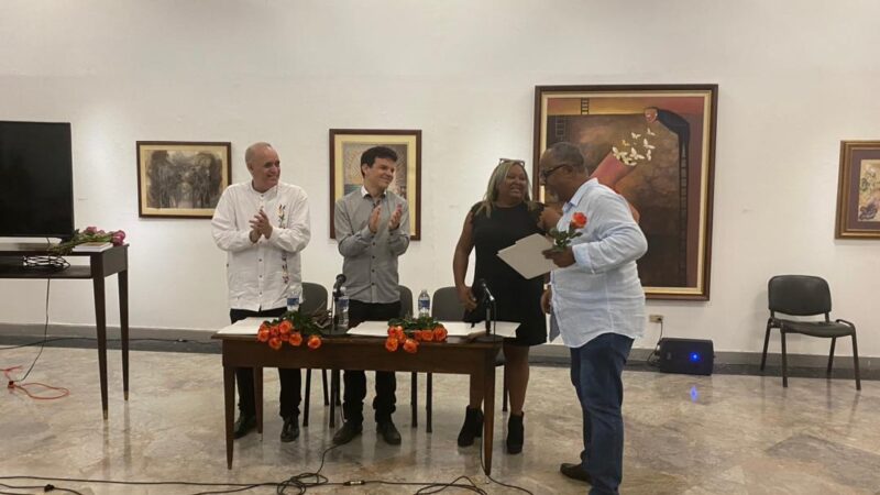 Entrega Instituto de Investigación Cultural Juan Marinello Premio Memoria Viva 2023